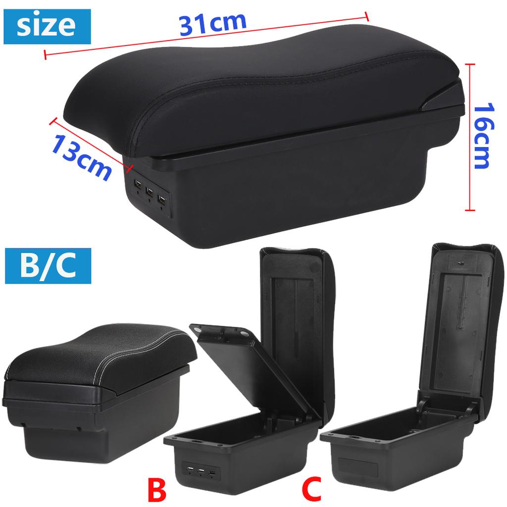 Для Toyota Aygo X Armrest Box Для Toyota Aygo Car Armrest Storage Box Для интерьера Специальные детали для модернизации Автомобильные аксессуары