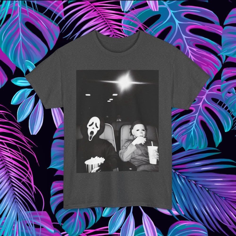 Horror Movie Villains Unisex Tee Michael Myers Ghostface Shirt Halloween