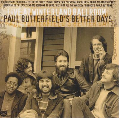 CD BUTTERFIELD, PAUL - Живой в Winterland Ballroom VICP60651 VICTOR 1999 Япония Рок Б/у