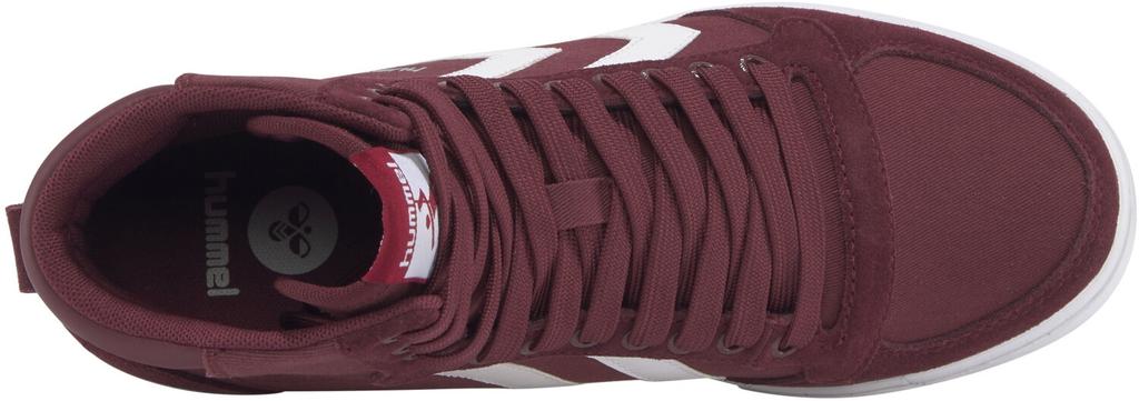 Кроссовки Hummel Slimmer Stadil High Canvas cabernet