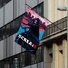 SScream Horror Movie Advanced Printing Commercial Advertising Flag Company Party Banner