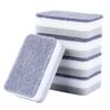 Double-sided Sponge Wipe Kitchen Cleaning Dish Washing Sponge Block Household Dishcloth Thickened Sponge Scouring Cloth Rag