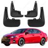 4 шт. Прочные ABS-брызговики для Toyota Corolla/Altis E170 2014-2018 2015 2016 2017 Защитные щитки от грязи Брызговики Крыло Автомобильные Аксессуары