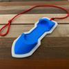 Mini Finger Skateboard Toy Lightweight Plastic Small Fingerboard with Rope Non-slip Air Surfing Board Toy Kids Skaters Surf Fans Gifts