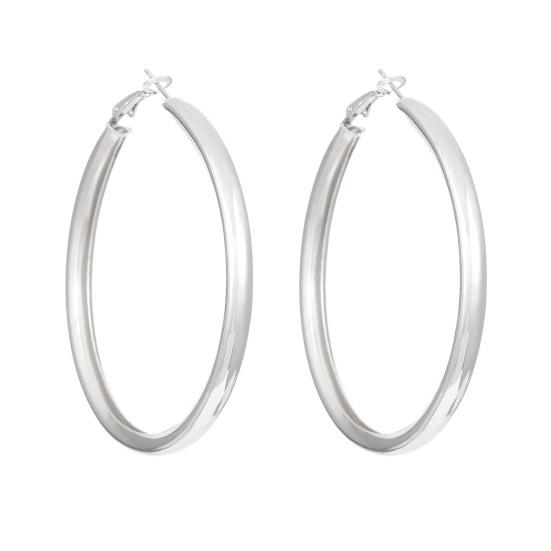 1 пара женских сережек-колец, большие круглые, полированные, железные, легкие, геометрические, индивидуальные, висячие серьги, женские, клубные, вечерние, украшения для ушей