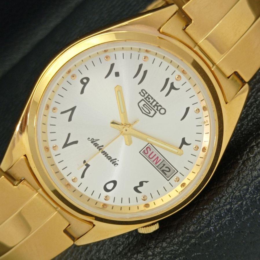 ВОССТАНОВЛЕННЫЕ ВИНТАЖНЫЕ SEIKO 5 AUTO 6309A ЯПОНИЯ МУЖСКИЕ АРАБСКИЕ СЕРЕБРЯНЫЕ ЧАСЫ a425929-2