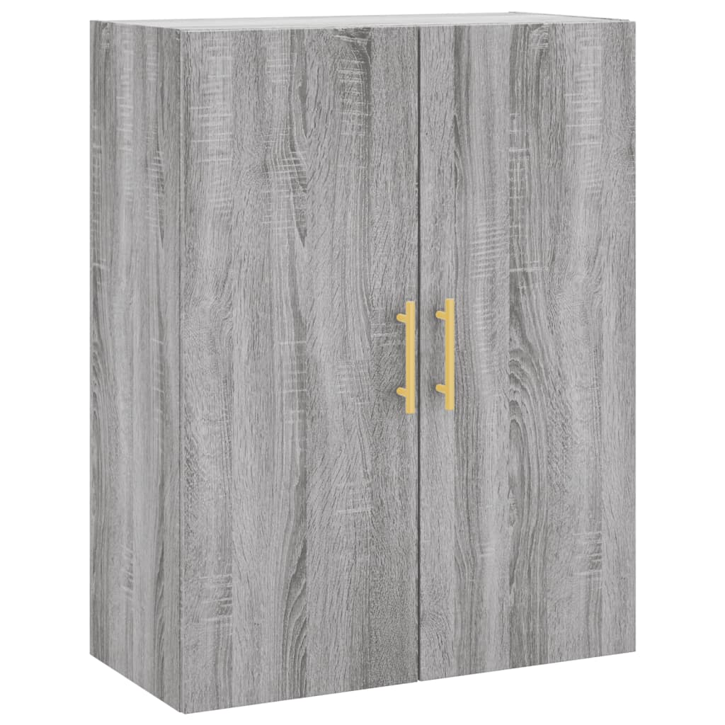 Highboard Gray Sonoma 69.5 x 34 x 180 cm Particleboard