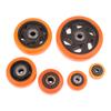 Pvc Caster Wheel Double Bearings High Load Capacity Wear Resistance Furniture Wheels Replacement