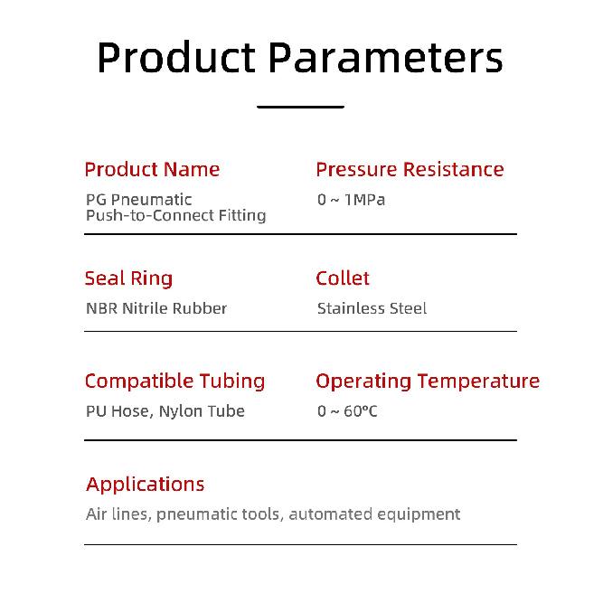 PG Pneumatic Fittings 2-Way Straight Connector Diameter Reduce For 8mm-6mm/6mm-4mm For Pneumatic Tube Air Hose Ventilation Valves 4