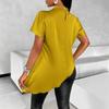 Women's Summer Fashion New Asymmetrical Hem Top