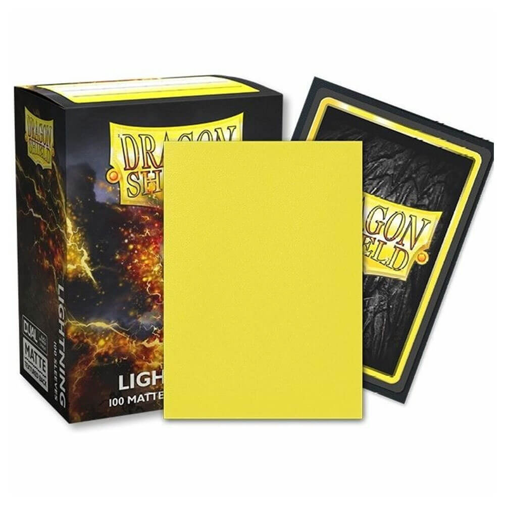 Dragon Shield Matte Sleeves Box of 100 (Yellow Ailia)