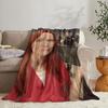 GUOYU Blanket TV The RRookie Throw Soft Flannel Throw Summer Blanket Lightweight Cozy Nap Blanket for Sofa Bed Travel