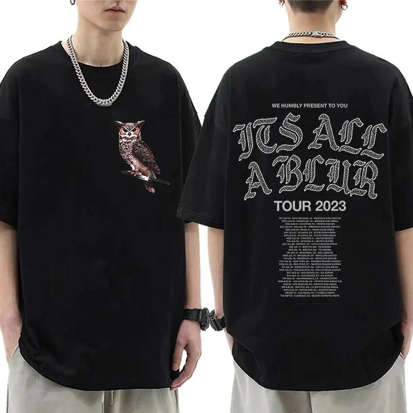 Рэпер Дрейк, новая футболка большого размера, сертифицированная футболка для мальчиков с принтом альбома Lover Boy, унисекс, повседневные забавные футболки в стиле хип-хоп, уличная одежда унисекс