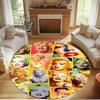 Marilyn Monroe Print Round Rug, Washable Floor Carpet, For Entryway Dorm Laundry Room Office Study, Home Decor Birthday Christmas Gift