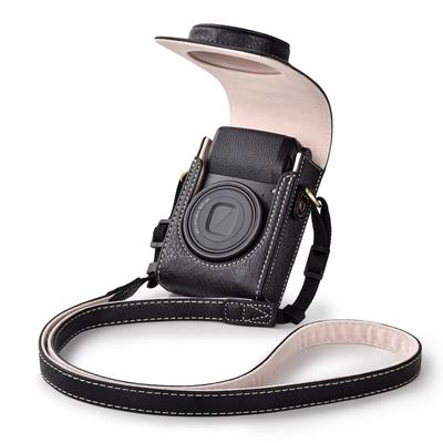 Чехол для камеры Rieibi для Sony GR GR III LX9 LX10 G7X III G7X II SX740 HS Сумка для переноски камеры Чехол с ремешками Черный Не ZV1F/ZV1/Ricoh IIIx/Ricoh