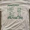 The Minutemen Band Paranoid Time White T Shirt Full Size S-5XL BT1155