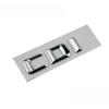 CTMMV1 3D ABS Black Chrome For Mercedes Benz Car Letters Trunk Emblem Badge Sticker ML250 ML270 ML300 ML320 ML 350 500 Logo Accessories