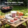 Multi-Layer Burger Patty Maker with Storage Container Non-Stick Hamburger Press Mold Freezer-Safe Meat Patty Box for BBQ Kitch 4