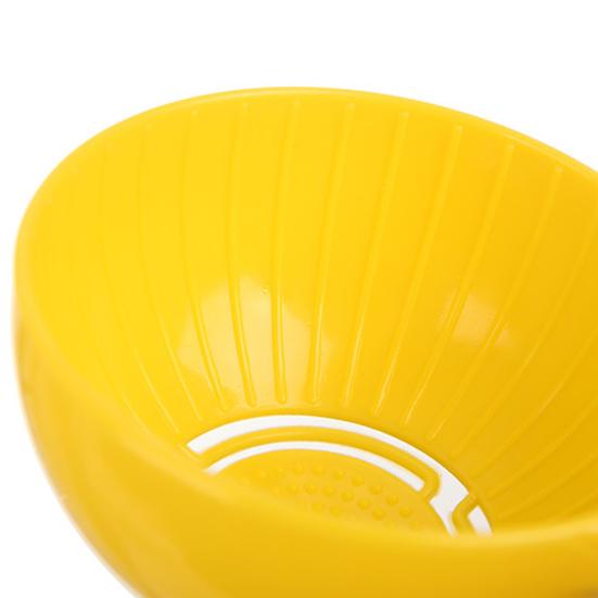 Ложка полусферической формы, красивая, для домашнего использования, широко используется, пластиковая ложка полусферической формы, совок для риса, прочная, здоровая, широко используется