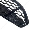 Car Front Bumper Radiator Grille For Ford Fusion Mondeo 2013-2016 Honeycomb Mesh Center Racing Grille Cover Gloss Black ABS