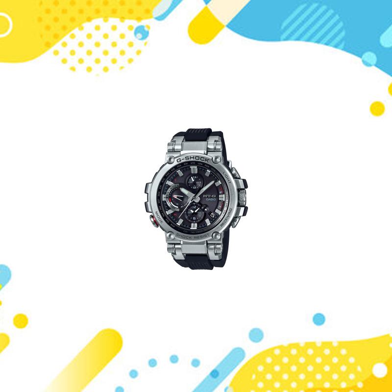 Casio G-SHOCK, водонепроницаемость 200 метров, кварцевый механизм, полимерный ремешок, японские и корейские часы, одинаковый стиль для мужчин и женщин, черный циферблат MTG-B1000
