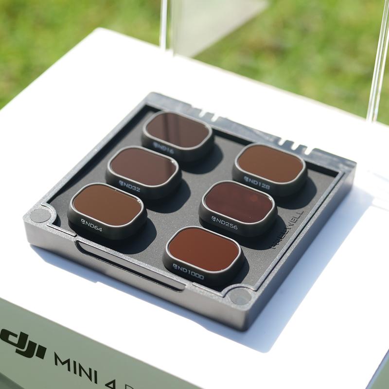 Freewell All Day-6Pack ND16, ND32, ND64, ND128, ND256, ND1000 Совместимо с Mini 4 Pro, Нейтральный цвет, Технология GimbalSafe