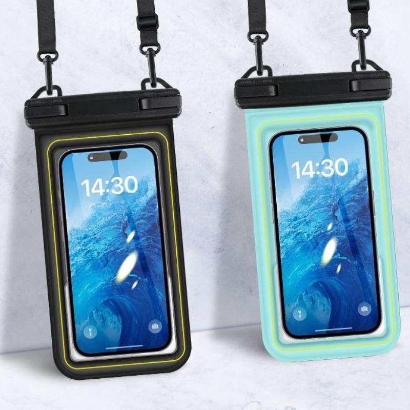HAISSKY Classic Sponge Floating Waterproof Phone Bags For iPhone 17 Pro Max 17 Air 16E15 Plus Samsung Xiaomi Swim Drifting Pouch
