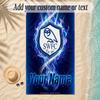 Beach TowelSheffield Wednesday FC Custom Name Text Personalized Soft Towel for Beach Pool Indoor Home Decor Gift
