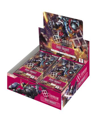 Bandai Колода Гандам Карточная Игра Бустерный Набор Dual Impact 24 Пака [GD02] (коробка)