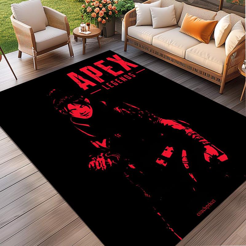 Apex Legends Print Rug, Washable Floor Carpet, For Entryway Dorm Laundry Room Office Study, Home Decor Birthday Christmas Gift