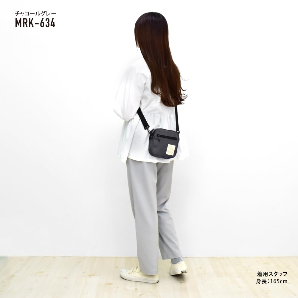 Квадратная Сумка на Плечо RE-PET C.GY Рисунок "Сонный Рилаккума" MRK-634