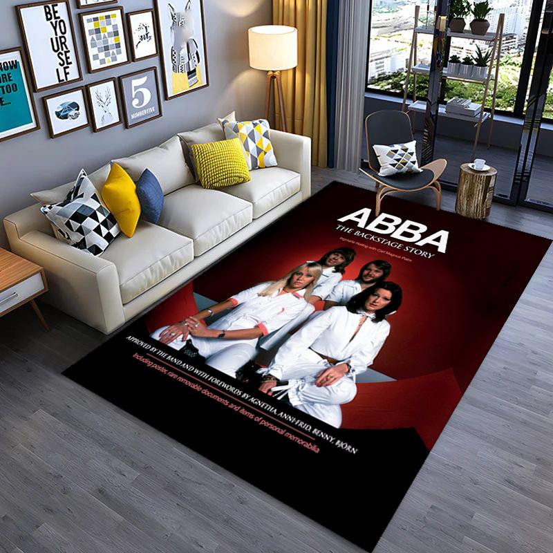 ABBA Treasures: Iconic Music Legacy carpet Doormat Living room and bedroom mats Fashion Dormitory decoration Protective pad