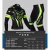 Mens Winter Thermal Fleece Cycling Set Long Pants Jersey Mountain Bike Road Riding
