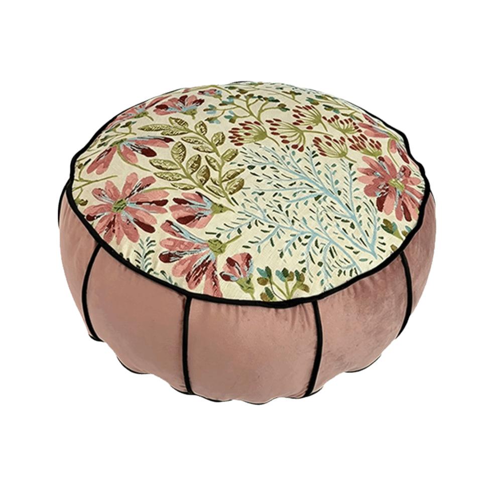 Jacquard Fabric Floor Cushion Warm and Cozy Home Tatami Cushion Long Sitting Posture