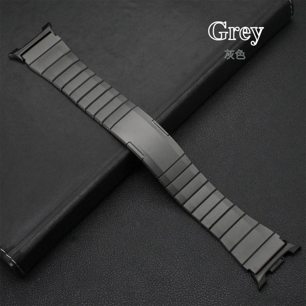 Титановый ремешок для Samsung Galaxy Watch 8 44 мм 40 мм 8 Classic 46 мм Роскошный металлический браслет для Galaxy Watch 4 5 6 7 Ultra 47 мм Аксессуары