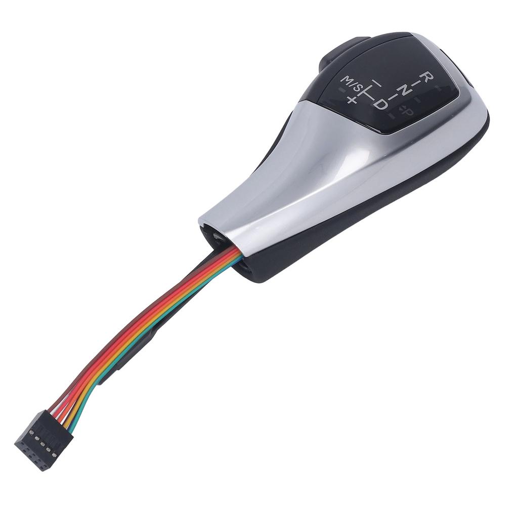 LED Automatic Gear Shift Knob Left Driver Red Button Replacement for Z4 E85 2001‑2008 Electrosilvering