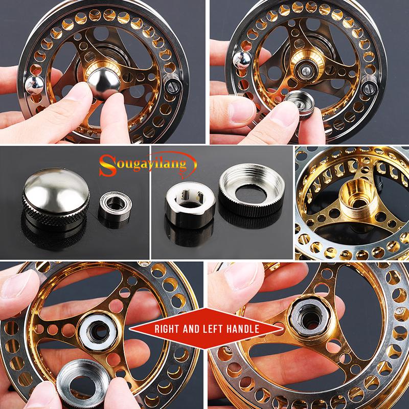 Fly Fishing Reel Portable Mini Fishing Gear Accessories Sea Fishing Travel Gift Fishing Tools