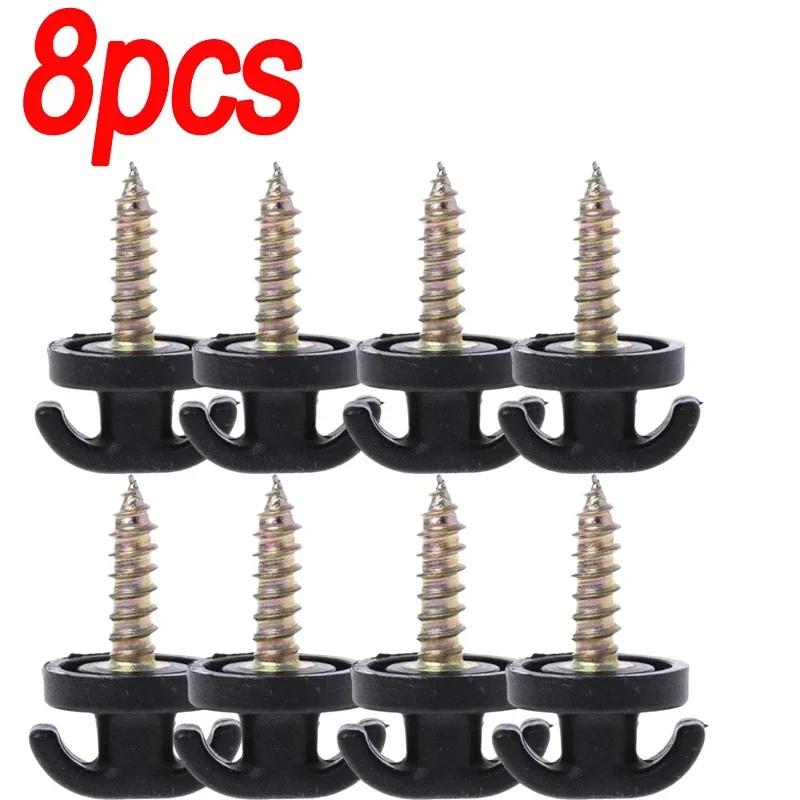 Сетка-конверт для багажника автомобиля, крючки для крепления, петли, подвесные крючки, плоская вертикальная сетка для багажа, домашний крючок, крепежная фурнитура