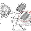 High Flow Air Cleaner Element Air Filter For Honda CBR250R 2011-2013 CBR300R 2014- CB300F/ABS 2015-2018 Ref.OE 17211-KYJ-900