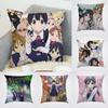 Наволочка для подушки Tamako Love Story для автомобиля, дивана, декоративная для дома, двусторонняя печать, плюшевая квадратная декоративная подушка, чехол