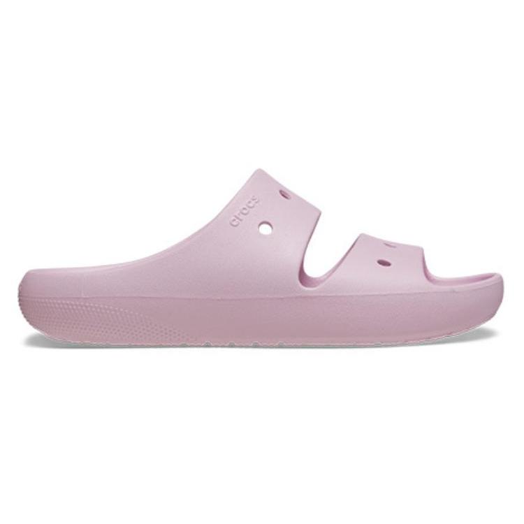 Crocs Нескользящие шлепанцы-сабо из ЭВА, унисекс, светло-фиолетовые, 209403-6GD