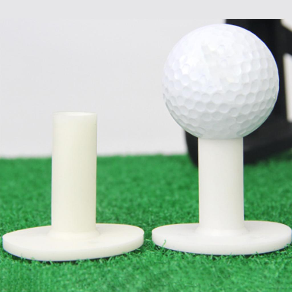 5Pcs Rubber Golf Tees High Performance Rubber Tees Holder Stable Training Ball Stand for Indoor Outdoor Practice Mat