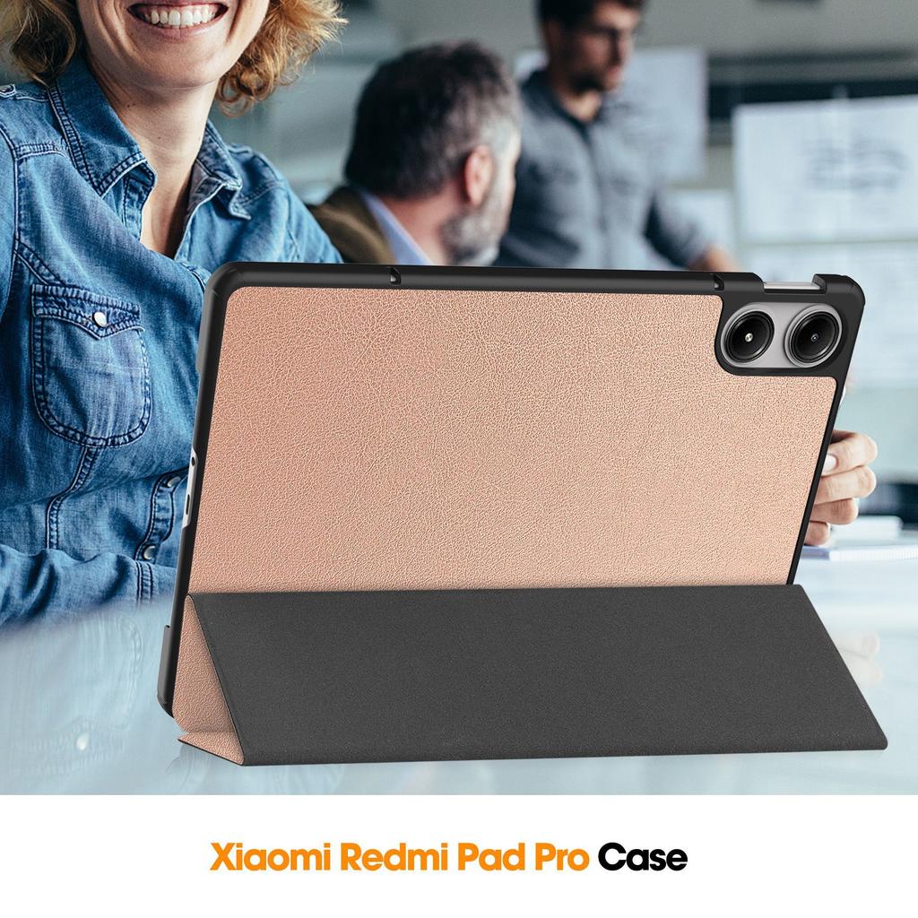 Трехстворчатый защитный чехол для Redmi Pad Pro 12,1 дюйма 2024 с режимом сна