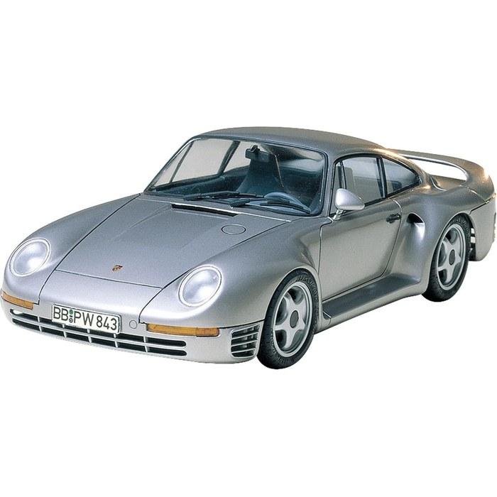 Tamiya 1/24 Sports Car Series No.65 Porsche 959 Plastic Model 24065 (silver) 177mm