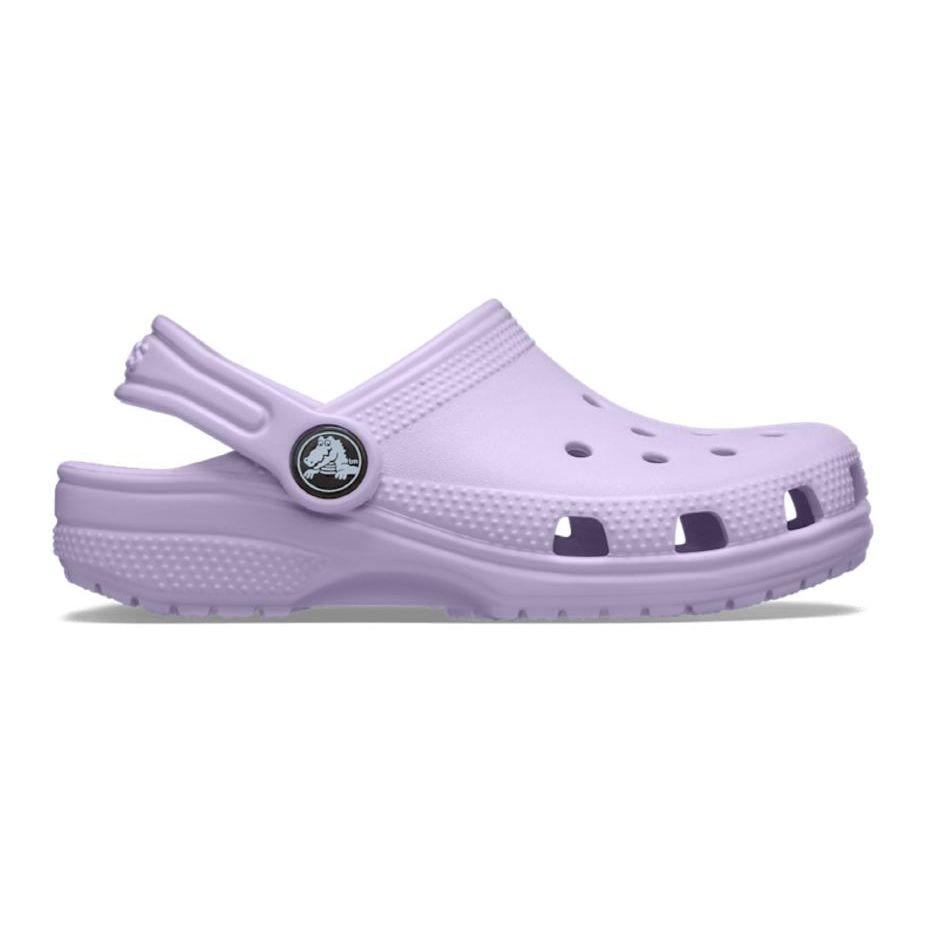 Crocs Classic Clog Slip-Resistant Durable Lightweight Sandals Kids Sandals Light-Purple 206991-530