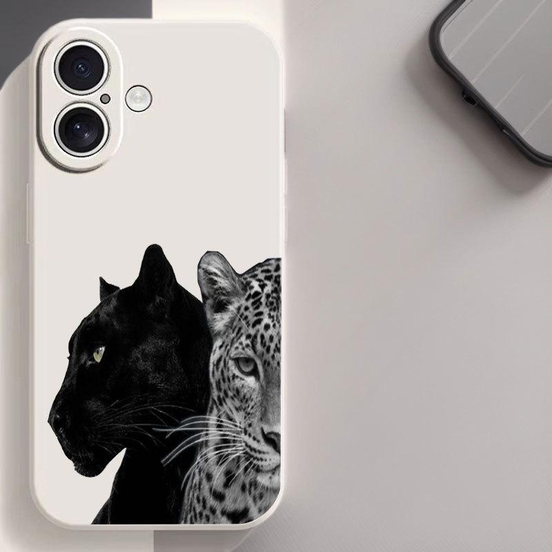 Креативный чехол с животными для iPhone 13/14/15 Plus/16 Pro Max/17 Air