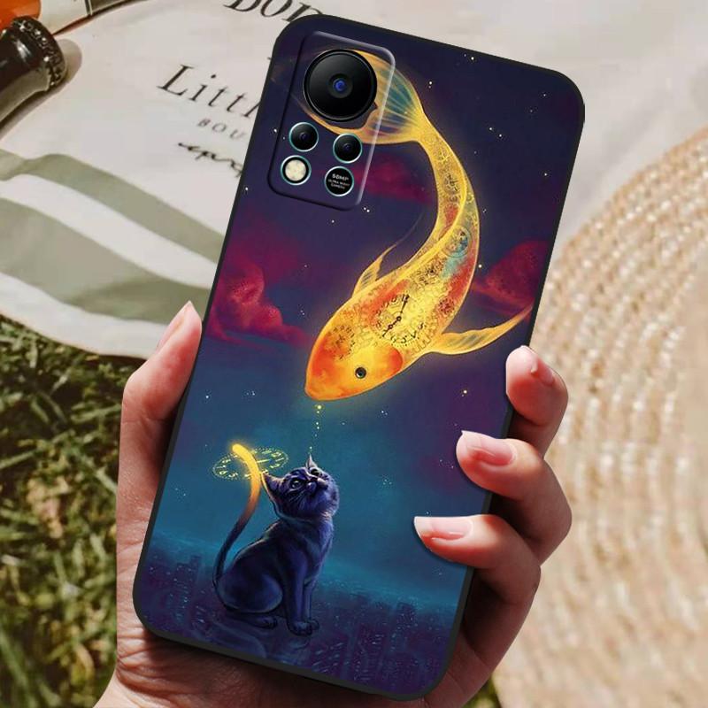 Чехол для телефона Infinix HOT 11S NFC Чехлы X6812B Мягкий силиконовый чехол для Infinix Hot11s 11 s NFC Модный чехол 6,78 дюйма Coques