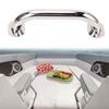 7.9in 316 Stainless Steel Grab Marine Handrail Handle Grip for Boat Hatch Yacht Bathroom