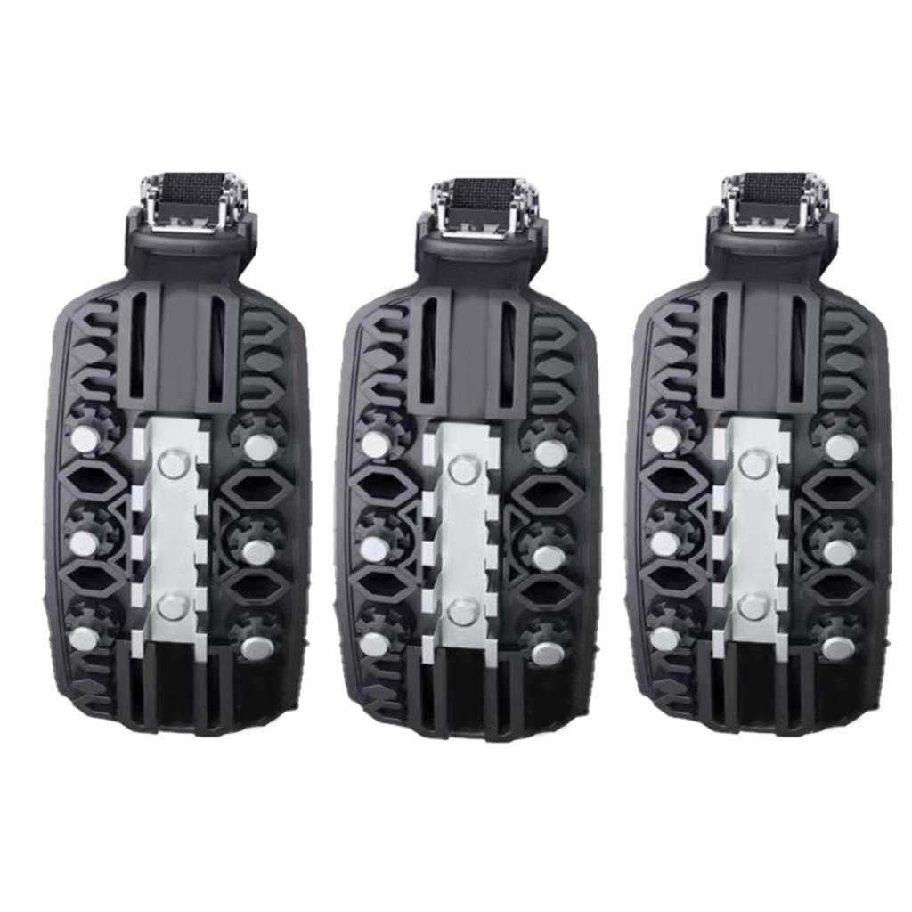 3 шт. Цепи противоскольжения Цепи для шин для автомобилей Зимние цепи для снежных шин для зимней езды по снегу, льду, грязи и горным дорогам