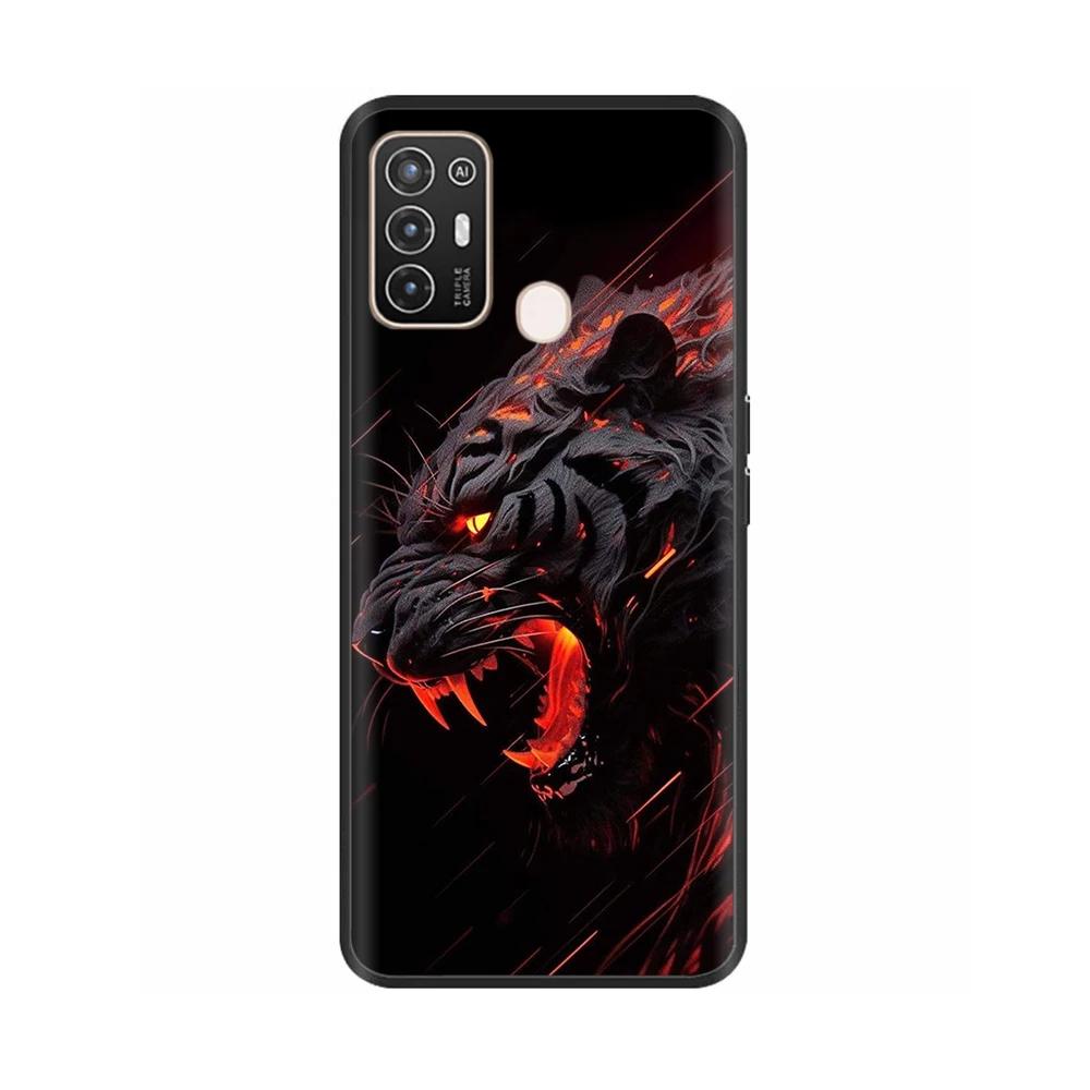 Для ZTE Blade A52 Чехол Стильный Расписной Силиконовый Мягкий Защитный Чехол Чехлы Для Телефона Для ZTE Blade A52 Fundas Для ZTE Blade A52 A 52